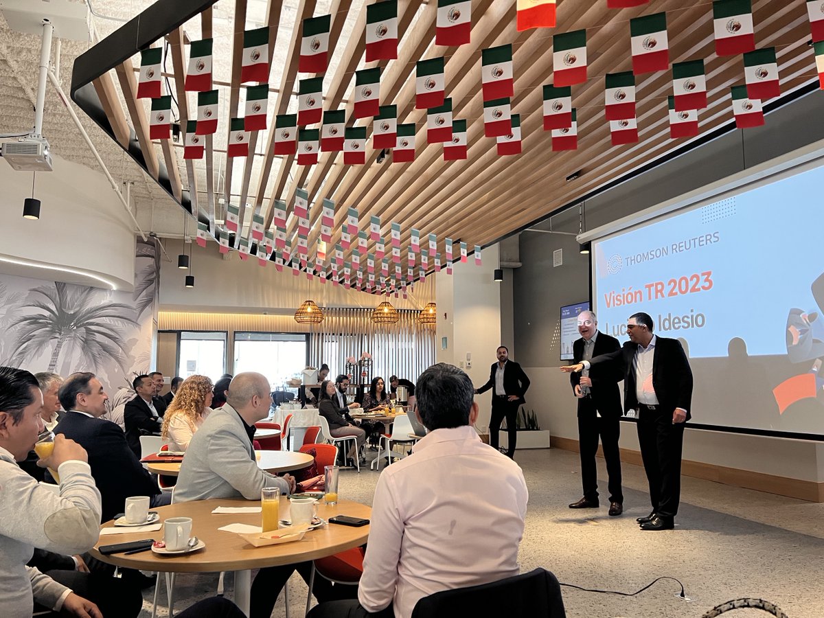 fin_sol_'s tweet photo. #FSPartner | ¡Financial Solutions en el Partners Day con Thomson Reuters México! Este evento estratégico es una oportunidad para los partners de alinear estrategias, sumergirse en los datos de mercado más actuales y fortalecer aún más nuestras relaciones. https://t.co/pZ6bKe3EvD