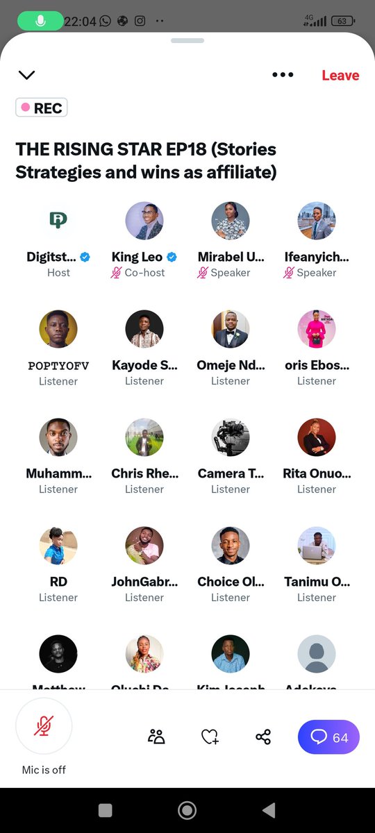 mirabelugwuanyi's tweet image. I want to say a big thank you to @digitstem and @CoachKingLeon for giving me the opportunity to talk on the twitter space yesterday🥰.