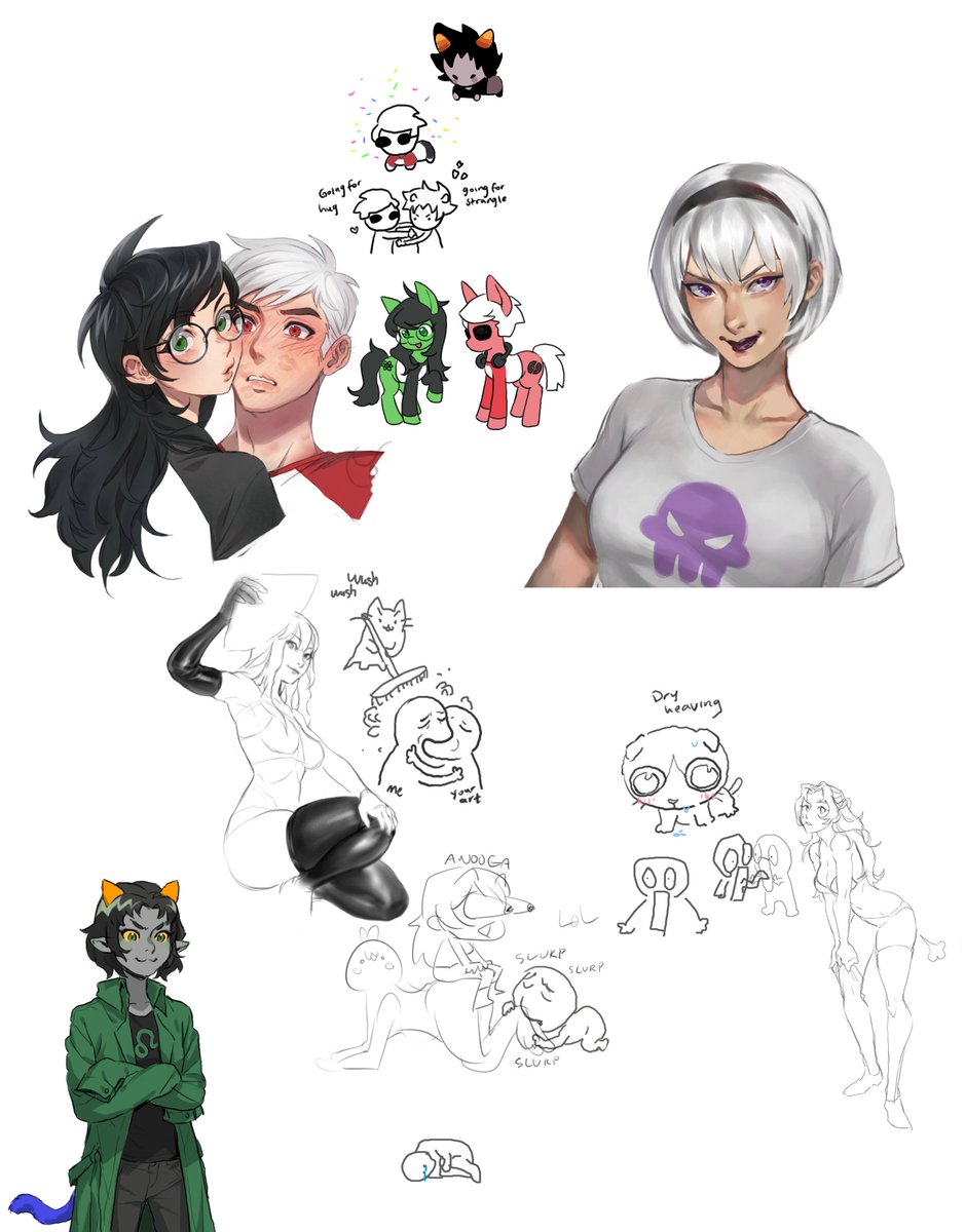 drawpile
the second image are what i drew plus some random doodles by me and other people scattered around 