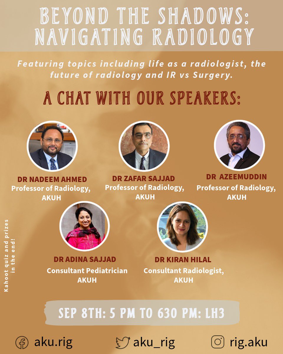 Radiology Interest Group - AKU tweet media