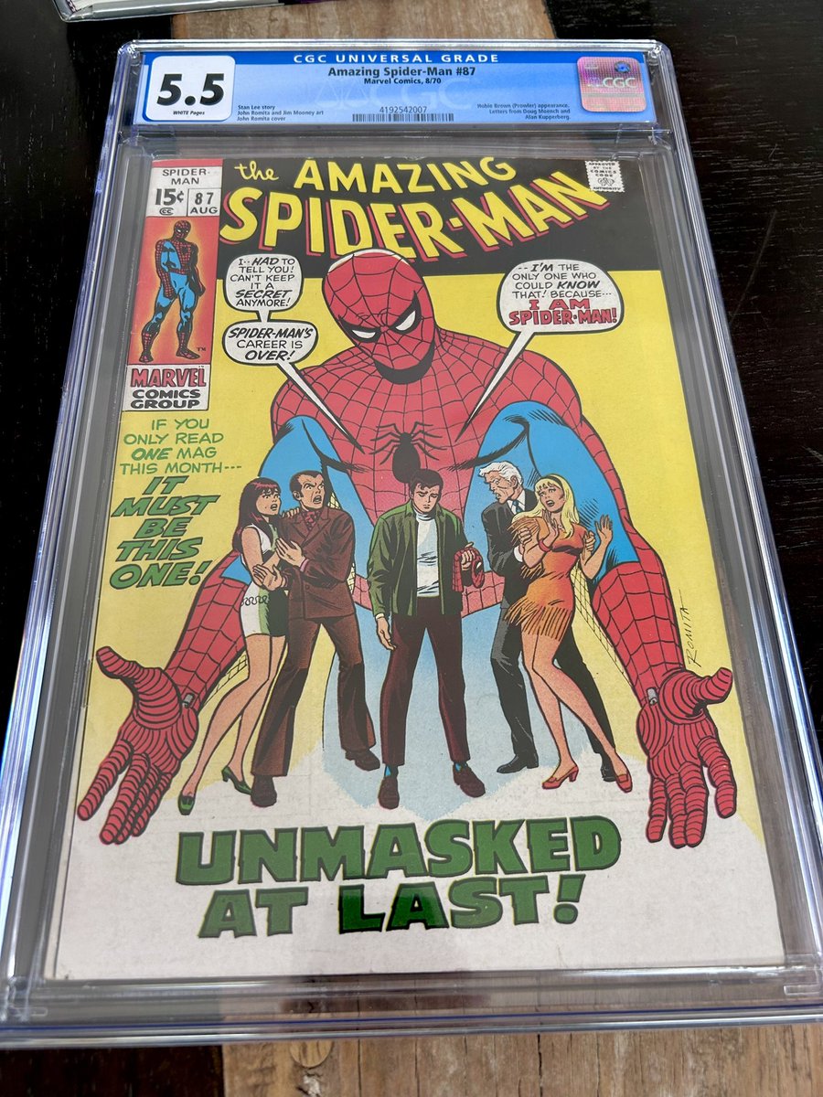 ILikeWhatIBuy's tweet image. #Spiderman spending #LaborDayWeekend2023 with friends…🕸️🕷️🕸️
#MarvelComics #ComicBooks #AmazingSpiderman #LaborDay2023 #LaborDayVibes 
“I Am Spider-Man!” 🫨