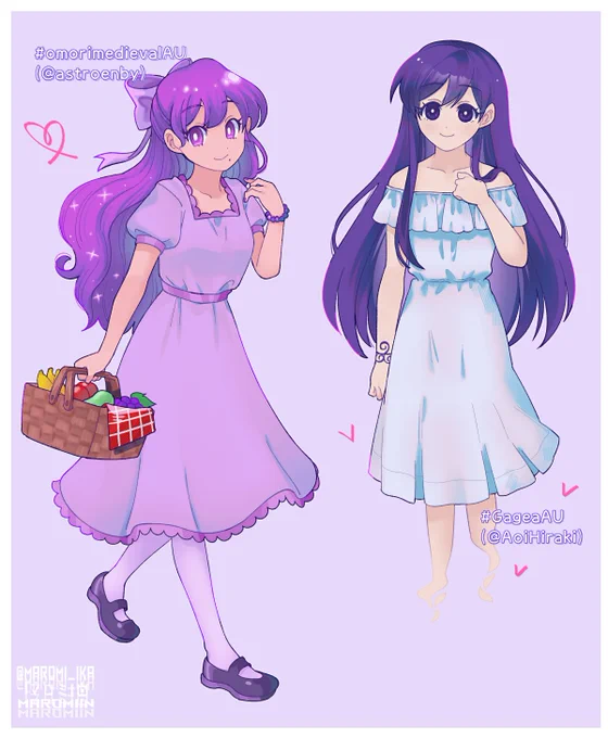 AU MARI #OMORIFANART #omorimari 