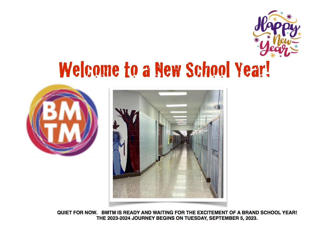 The Promise and Excitement of a New School Year Awaits.