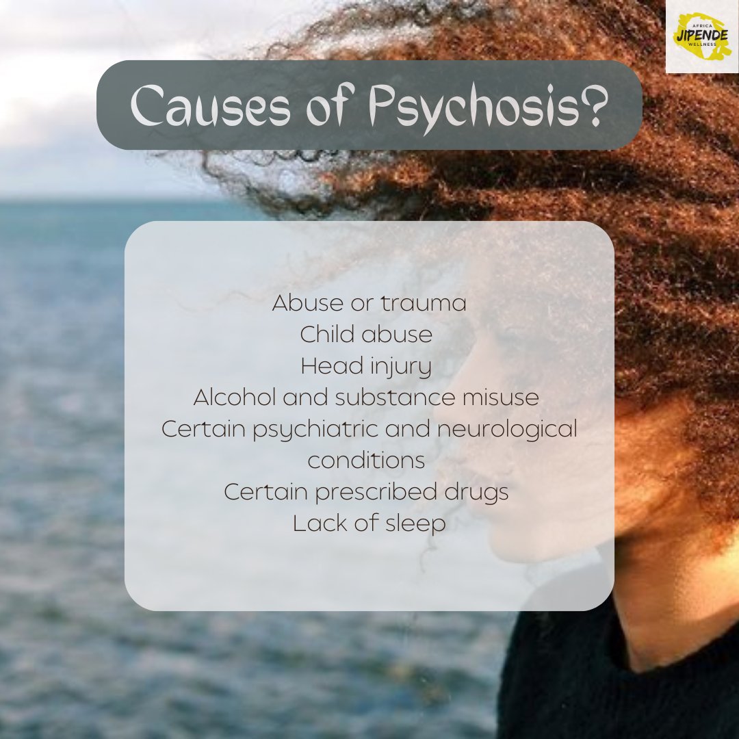 jipendewellness's tweet photo. Last month's topic of discussion was Psychosis. 

Psychosis affects people's thoughts and perceptions, altering how they process information-making it challenging to determine what is real from what is not.

#MentalHealthMonday #Jipende #AJW #Kenya #Psychosis https://t.co/XJChbKDgm9