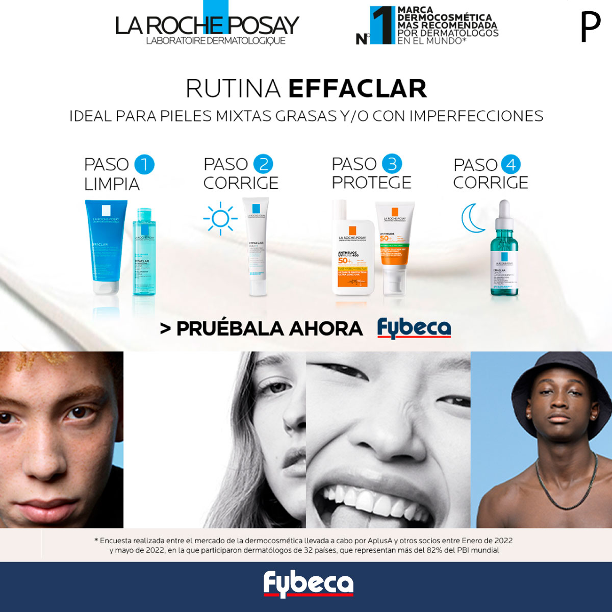 ¡APROVECHA HOY! 🙌 Lo mejor de La Roche Posay para protegerte y mantener tu piel impecable. Encuéntralos en Fybeca.​
​
Compra aquí: bit.ly/47X6AyA
