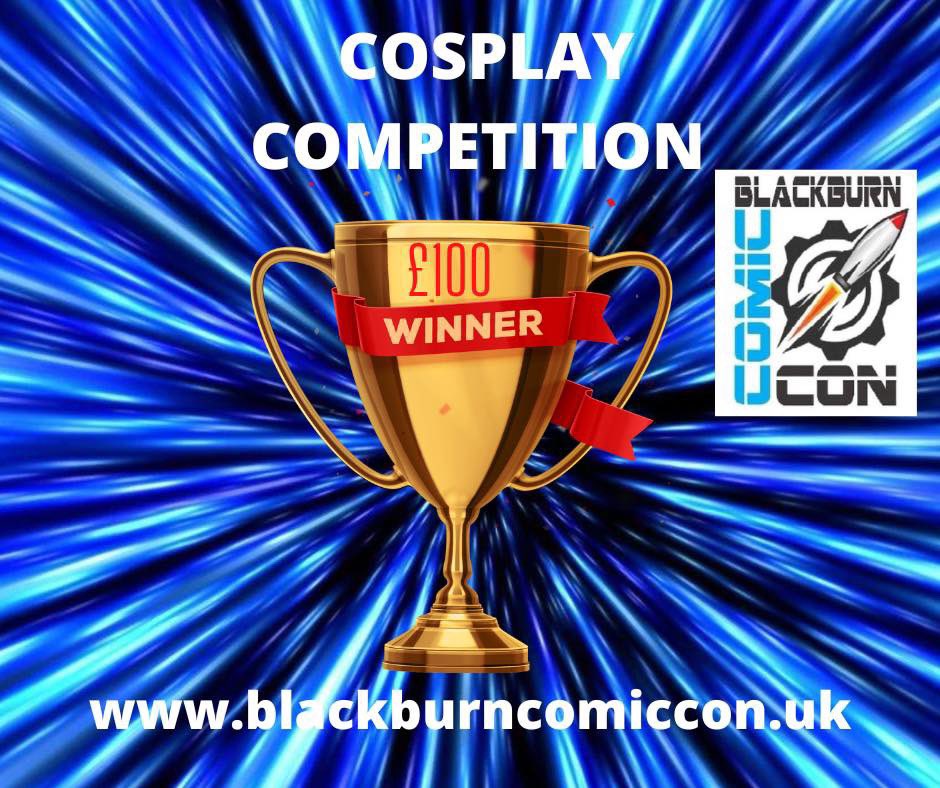 Cosplayers! It may be worth a trip to Blackburn on the 24th of this month!
Tickets on sale at blackburncomiccon.uk