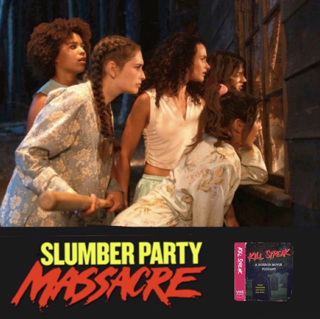 Join us tomorrow for the conclusion to our 5-week long slumber party with the 2021 reboot Slumber Party Massacre.