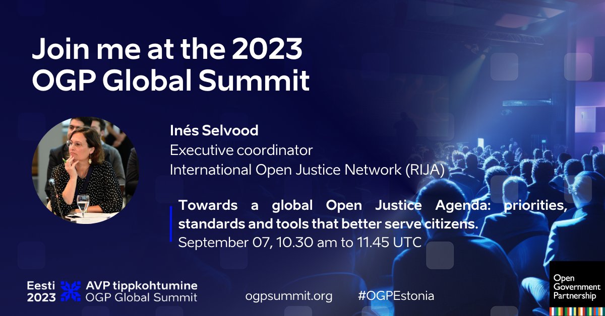 RedRija's tweet photo. 🔹Inés Selvood is the Executive Coordinator of RIJA.
She is an expert in the right to #accessinformation.
She works with public institutions to enhance openness and transparency in governance. 👥
#OGPEstoniaPanelists https://t.co/mrsXmLfikg