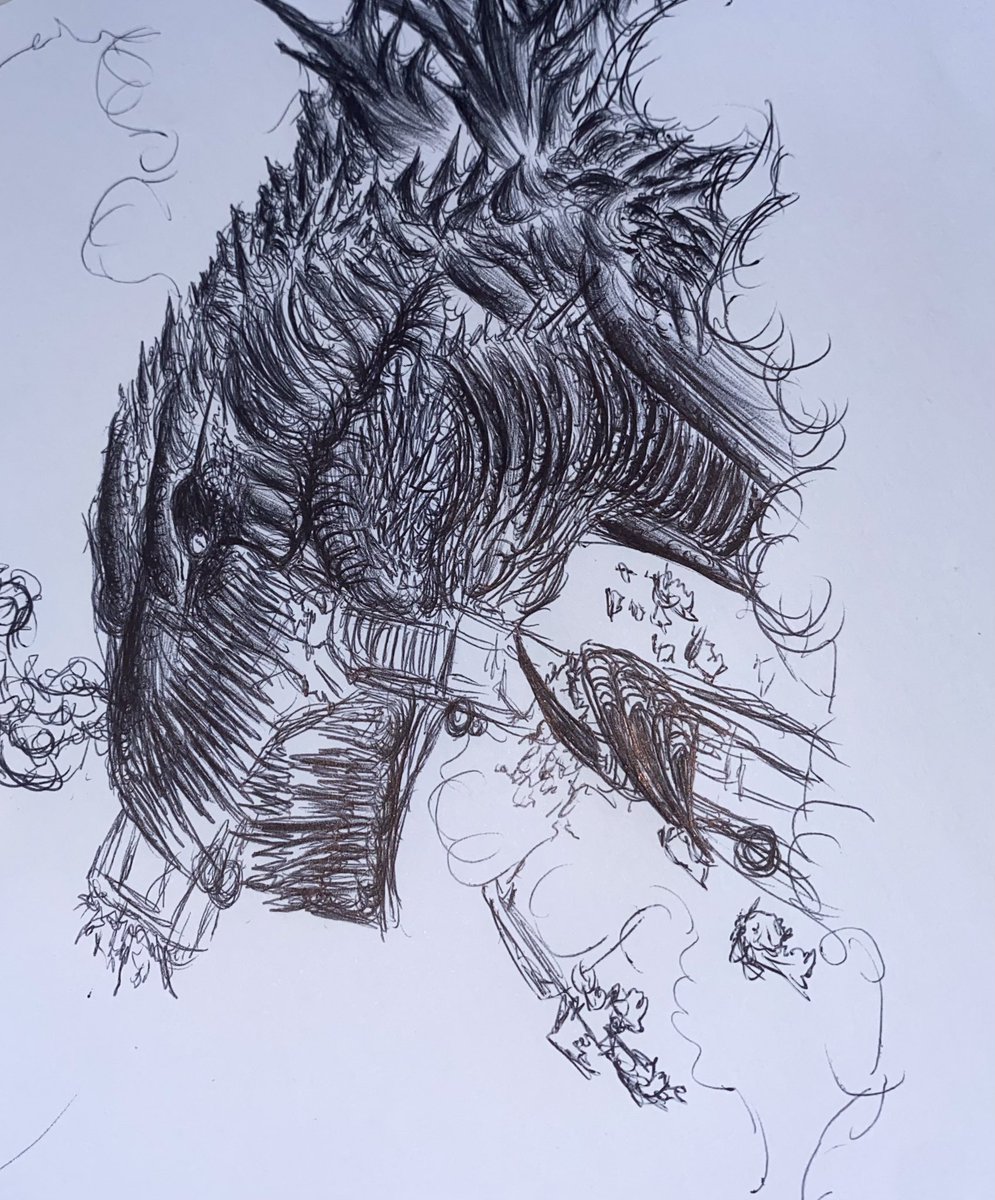IHellb's tweet photo. #GodzillaMinusOne #Wip #Art https://t.co/f9YljVbdLS