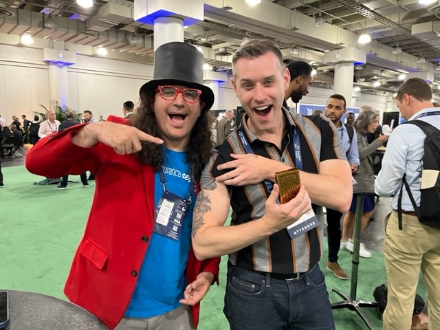 Ryan &amp; Matt recently met industry influencer Tony Canas at a recent insurance technology conference in New York. 

Not only did they have a great conversation about the future of the industry, but Tony stumped Ryan and Matt on several occasions with his slight of hand card tricks
