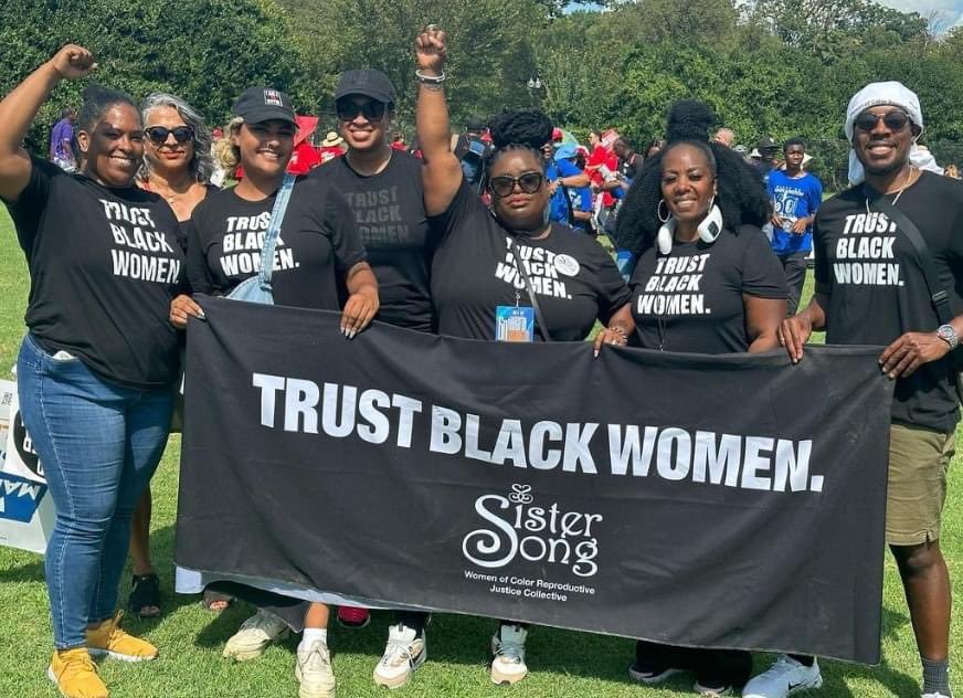 Put your TRUST in Black women! Support, love, honor, follow and #TrustBlackWomen!