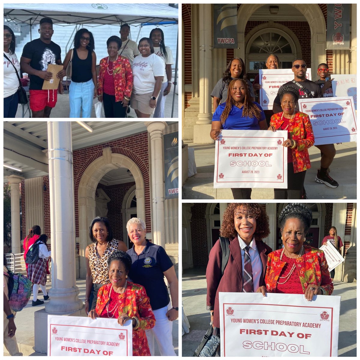 DrTabDavis's tweet photo. It’s never too late to share great news… I’m very thankful to our staff, students, parents, and community members for an incredible 1st Day of School!  Thx to ⁦@KHOU⁩ &amp; ⁦@KPRC2⁩ &amp; Stick Talk food truck for helping us to have a great Day One! ⁦@YWCPAHISD⁩ ♥️🌹 https://t.co/dawUsXolds