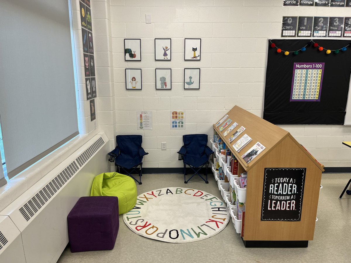 MissKBourque's tweet photo. A lot of love was poured into this room over the past week. I’m officially ready to welcome my new Grade 2 students to school tomorrow and excited to see what this year will bring. 🫶🏻✨ https://t.co/8j5fLX23X7