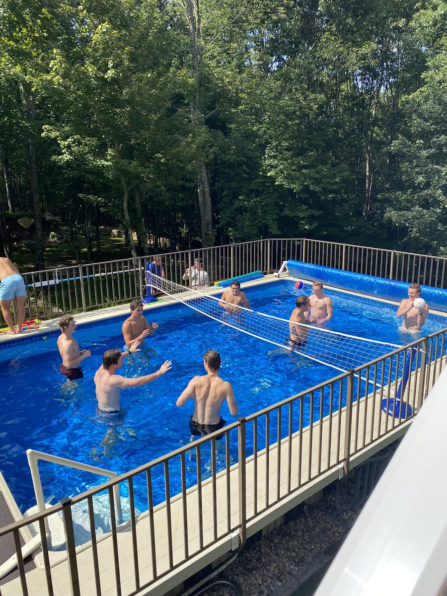 Pics4allocc's tweet image. @nhmountainkings @TriTownIceArena. The boys enjoyed some time off the ice team building with food, refreshments and games on this Labor Day! @keepemsharp making sure their equipment was taken care of.