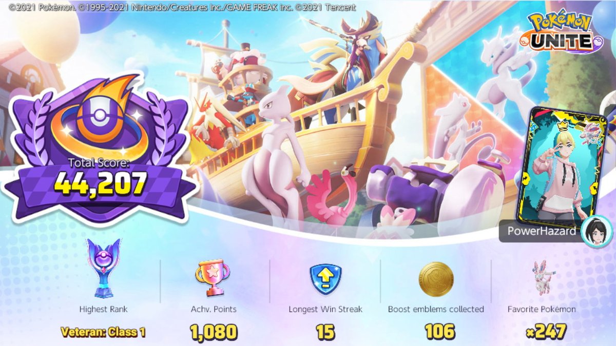 PowerHazard_'s tweet image. #PokemonUNITE #NintendoSwitch