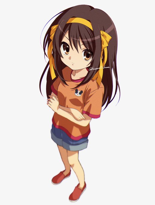 「suzumiya haruhi hair ribbon」Fan Art(Latest)