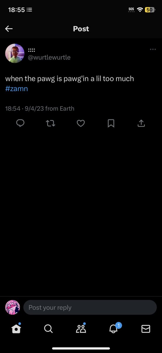 ralseichoppa's tweet photo. @wurtlewurtle aht aht aht lil nigga https://t.co/vDViAxKuKc