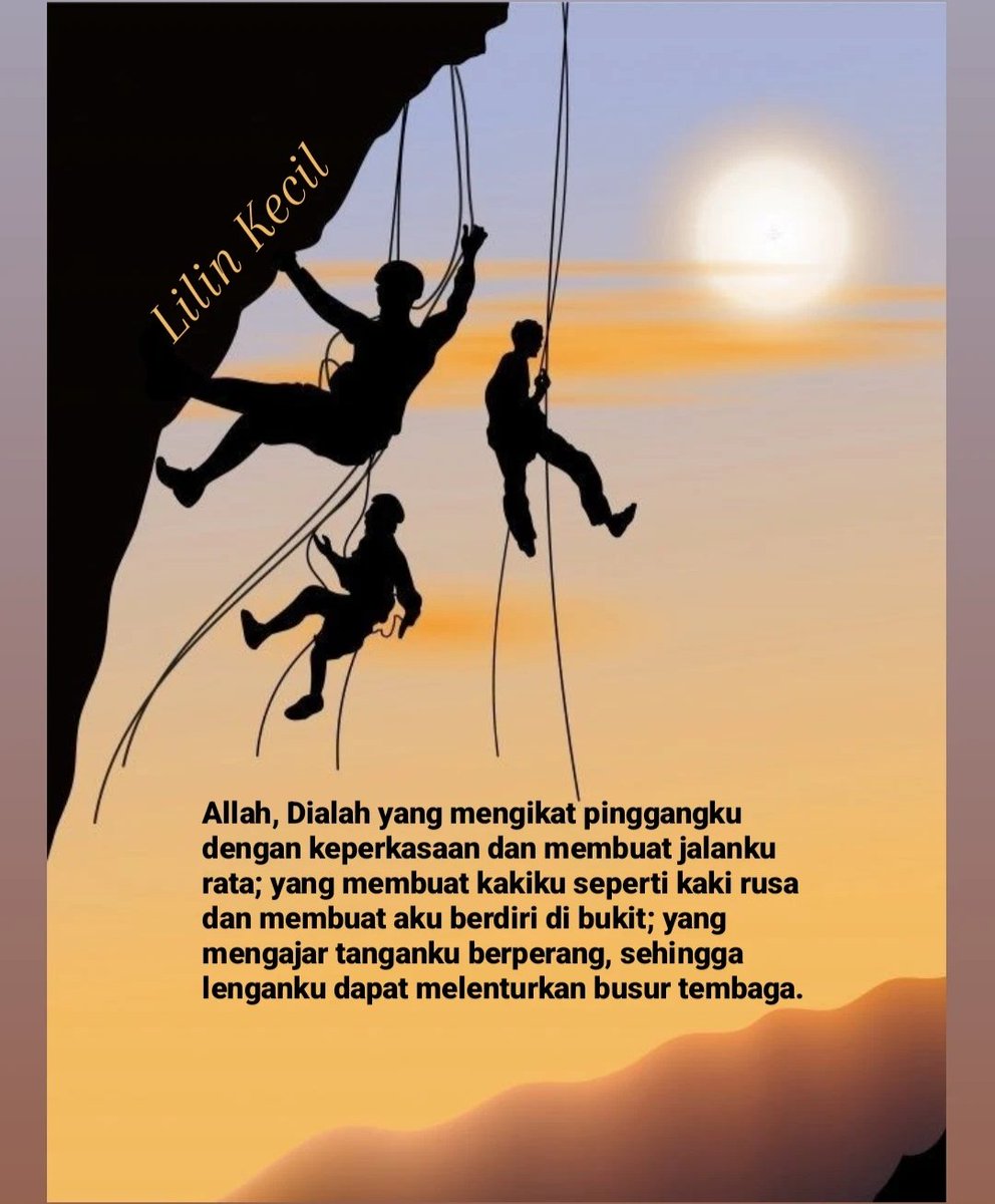 Lilinke26203206's tweet photo. Akhirnya, hendaklah kamu KUAT di dalam Tuhan, di dalam kekuatan kuasa-Nya. 
Kenakanlah seluruh perlengkapan senjata Allah, supaya kamu dapat bertahan melawan tipu muslihat Iblis.

JANGANLAH BERDOA UNTUK HIDUP YANG MUDAH, TAPI BERDOALAH UNTUK MENJADI MANUSIA YANG TANGGUH✊💪🙏🥰🇮🇩 https://t.co/CopwoOg7cx
