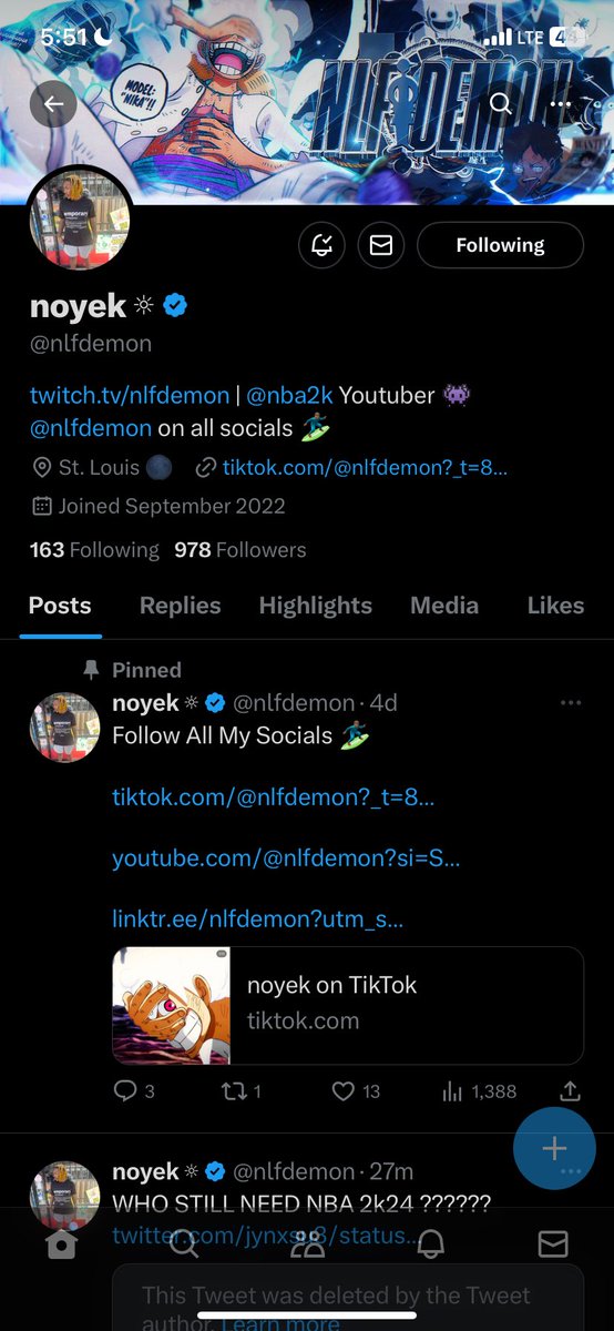 EthanWhitlock20's tweet photo. @YT_Solo @nlfdemon @Maskedjay_ Done solo you my favorite streamer ever some of the builds I make on 2k are from you? Your the Goat for real https://t.co/IDvavc8KC3