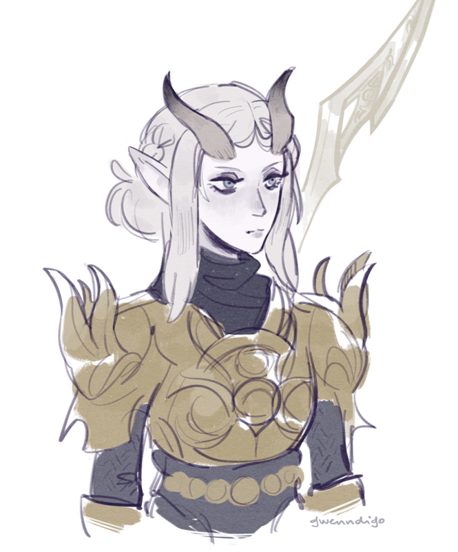 love my bg3 girl, she's lookin like a valkyrie