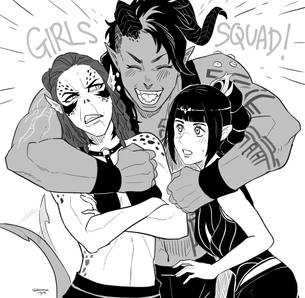 banana_qote's tweet photo. 💪 GIRLS 🔥 SQUAD 🖤 https://t.co/fFlxGIkVFb