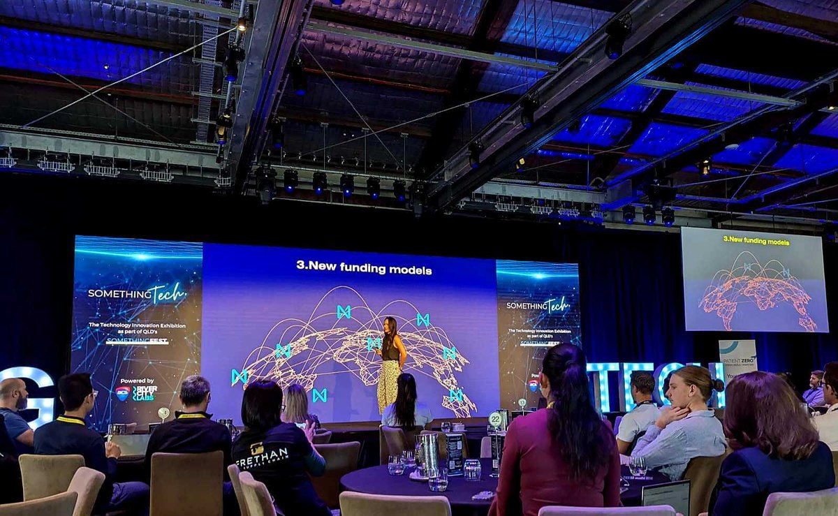 Last week at #SomethingTech, I spoke about #ReFi & the power of web3 to create new economic systems that are regenerative, sustainable & incentivises us to do good. Also shared our plans at @NEARProtocol @NEAReFi to bring quadratic funding to the table in a new way! 👀🌏💚
