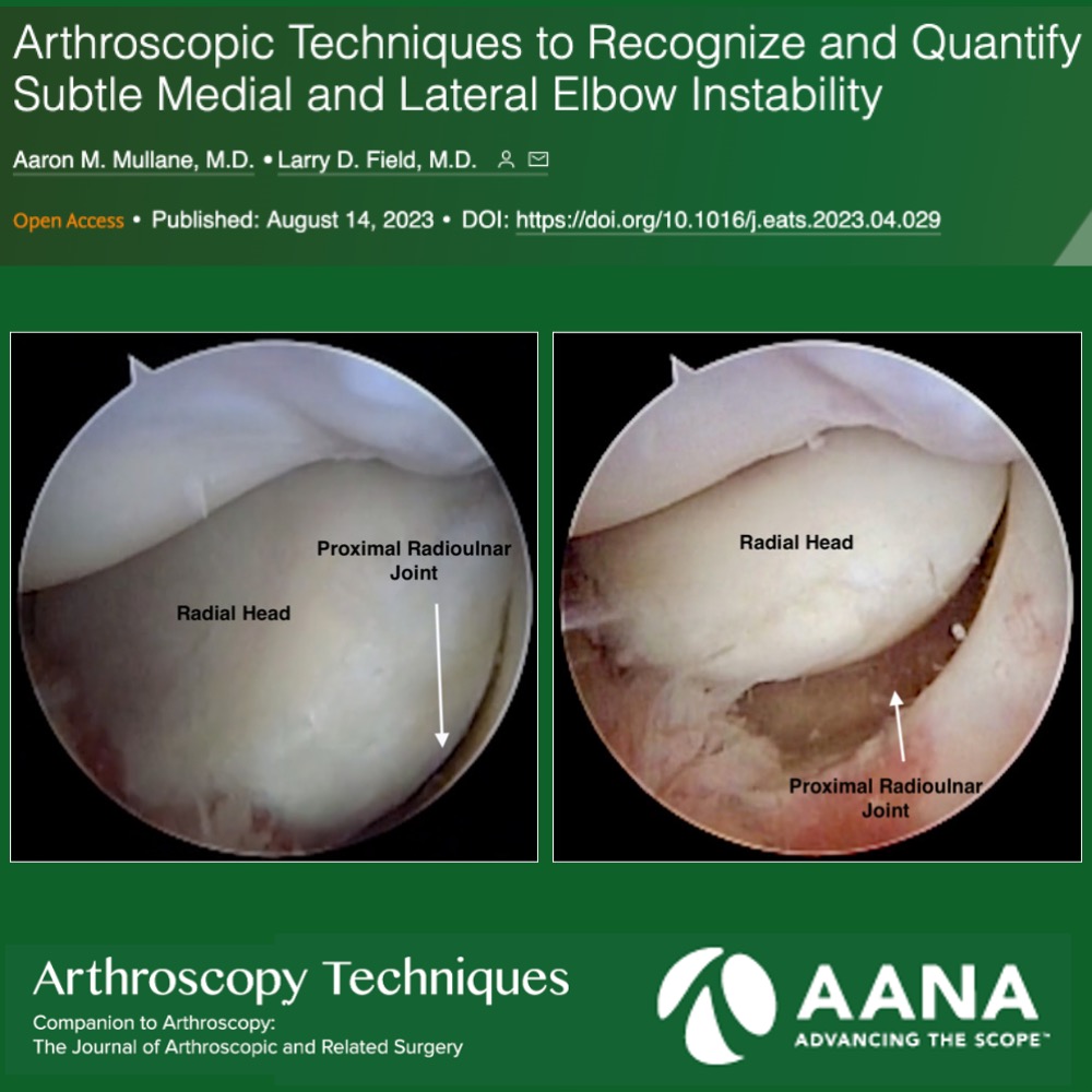 Arthroscopy Journal tweet media