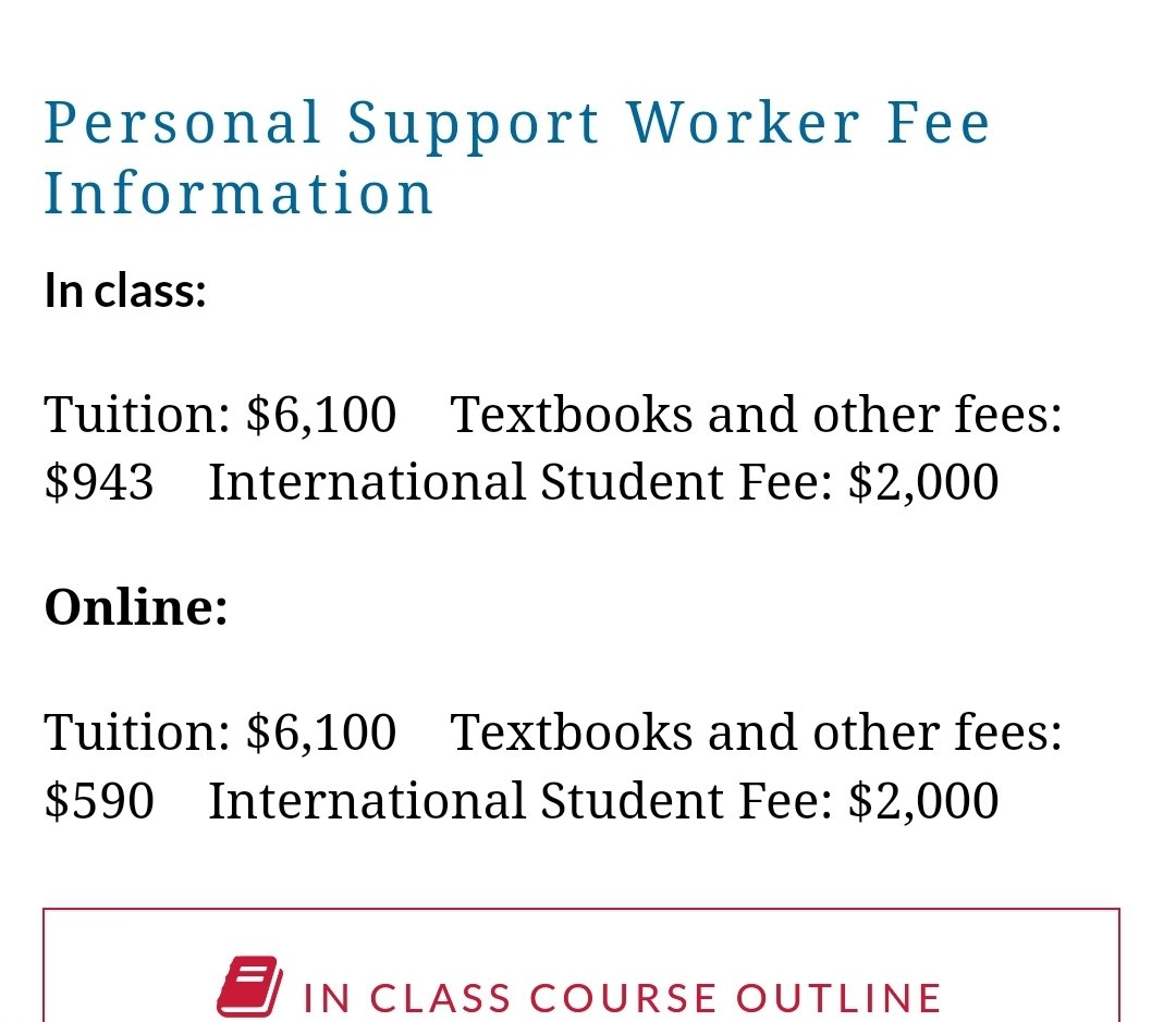 Cheapest college to study Personal Support  Worker program in Ontario is Algonquin Career College. 
The school doesnt offer PGWP.