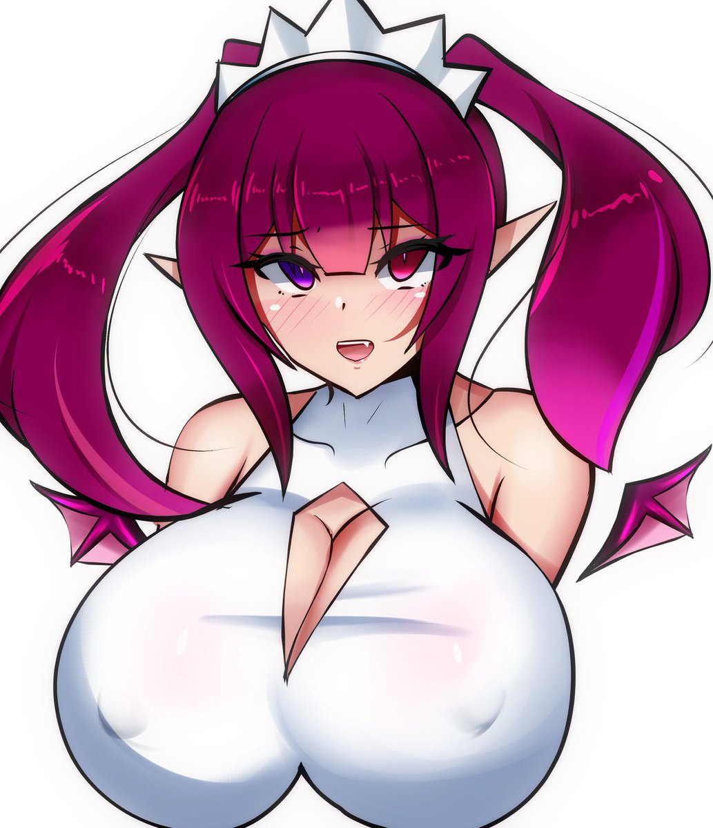 うちの子悪役サイド、ルシェラ。
淫魔メイドです。
設定上神威さんが倒したので出番は…… 