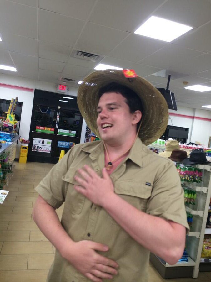 JoeSav3's tweet photo. @rotandomichael @nationdonnie Everyone wants to pretend they were there before he put on the Safari cap… Few mean it. https://t.co/854UN38qcW