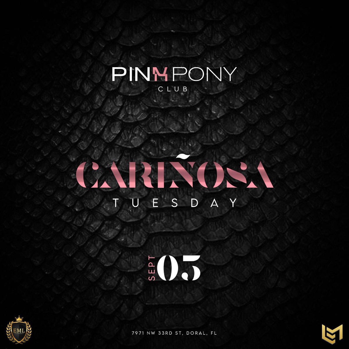 Tuesday September 5 nos vamos pa donde las cariñosas 🫠🫠🫠🔥😜😅 @clubpinkpony

#ClubPinkPony #PinkPony #MiamiNightClub #DoralNightClub #DoralClub #Crypto #miamiclub #miamilounge #miamicrypto #cryptonation #miaminightlife #miamiparty #bachelorparty #groupparties #groomsparty