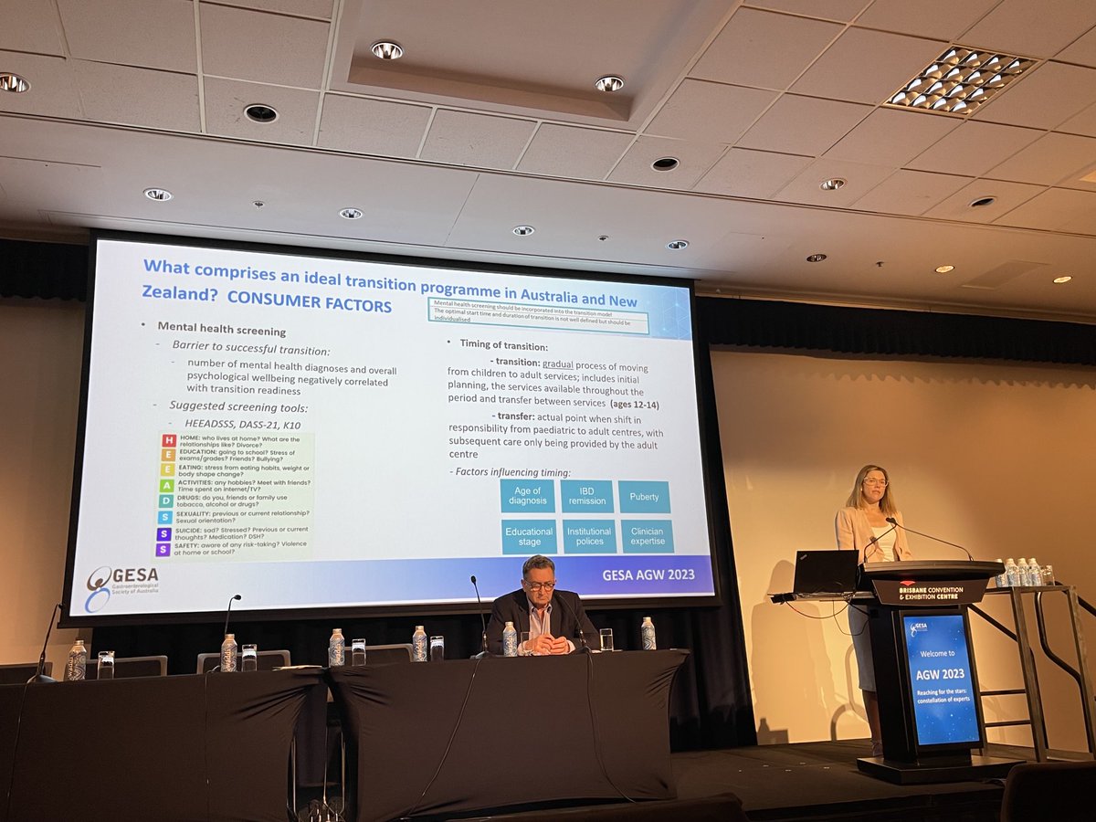 ANZIBDC's tweet image. Astrid on transition care in #IBD #AGW2023