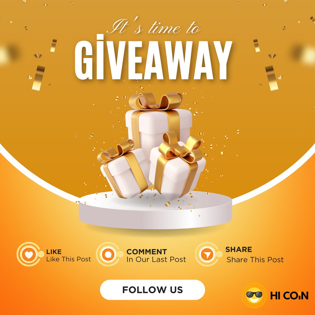 HiNetworkApp's tweet photo. 🚀 1,000,000 HI TOKENS GIVEAWAY! 🚀
1. Follow Us
2. Retweet this tweet
3. Tag 3 friends for HI Tokens!
Ends: 10.05.2023
Good luck to all participants! 🍀
#HITokensGiveaway #CryptoGiveaway #HiToken #HiNetwork https://t.co/IbxCIPyX7z