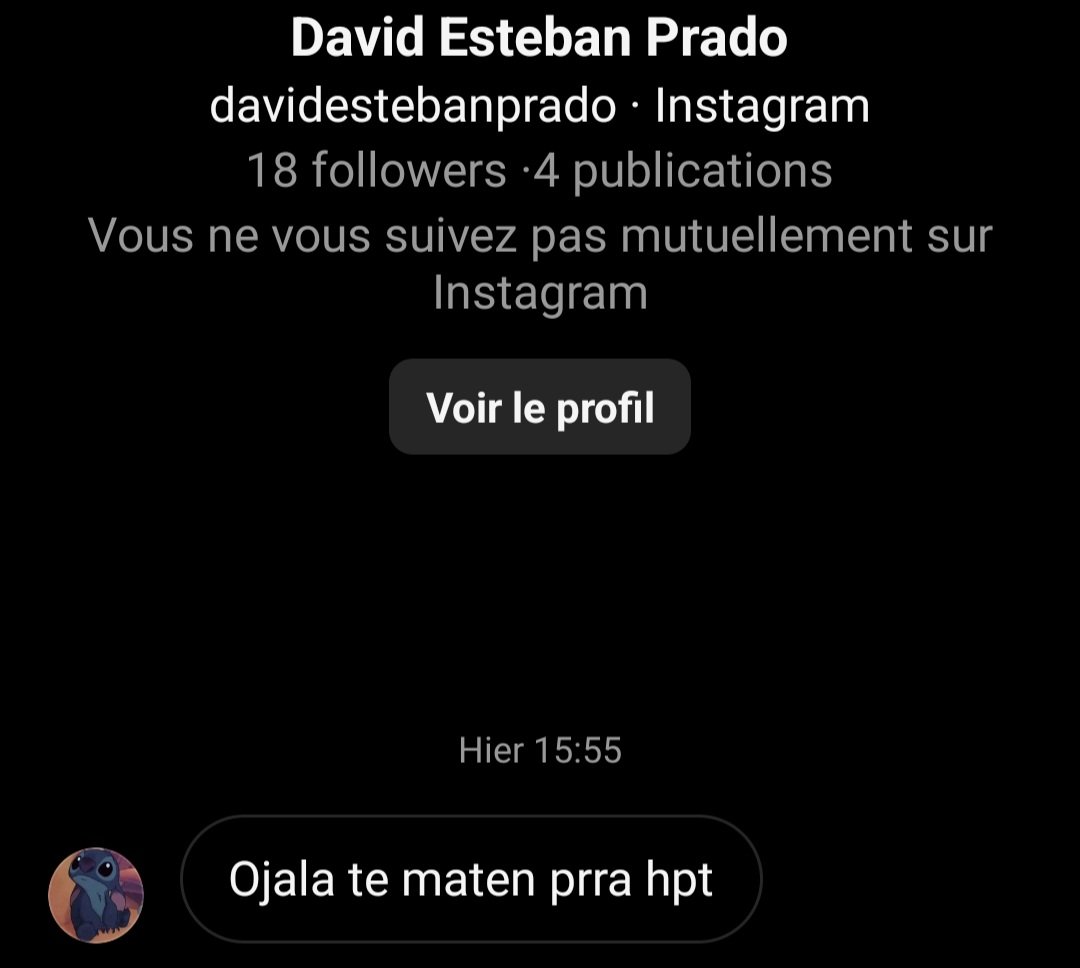 Se sienten bien mandándome estos mensajes todos los días? Les parece normal y racional? Tienen tanto odio y frustración que ni saben la gravedad de lo que dicen. No podemos seguir normalizando la violencia.
#nomasviolenciaenredes