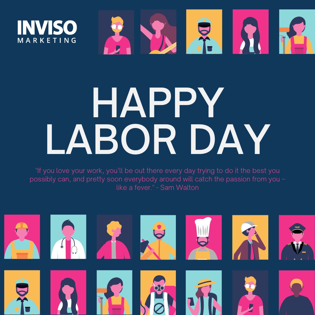 InvisoCorp's tweet photo. Celebrating hard work, dedication, and the power of teamwork! 🛠️💼 Happy Labor Day!

#LaborDay #LaborDay2023 https://t.co/R2YM0bO4t7