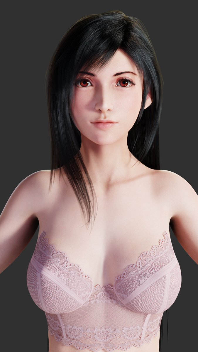 New hair for Tifa Do you like her?