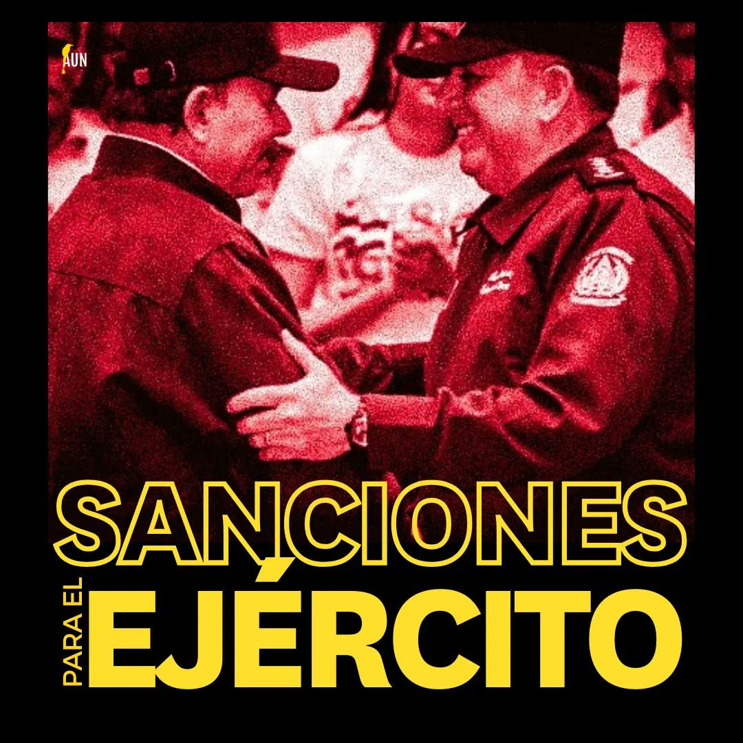 AUNNicaragua's tweet photo. 🪓 ¡Alto al terrorismo de Estado! El Ejército de Nicaragua es cómplice de la dictadura de Ortega. Exigimos sanciones para el Ejército y justicia para las víctimas. #SOSNicaragua #EjercitoComplice https://t.co/BAbNtGANWt