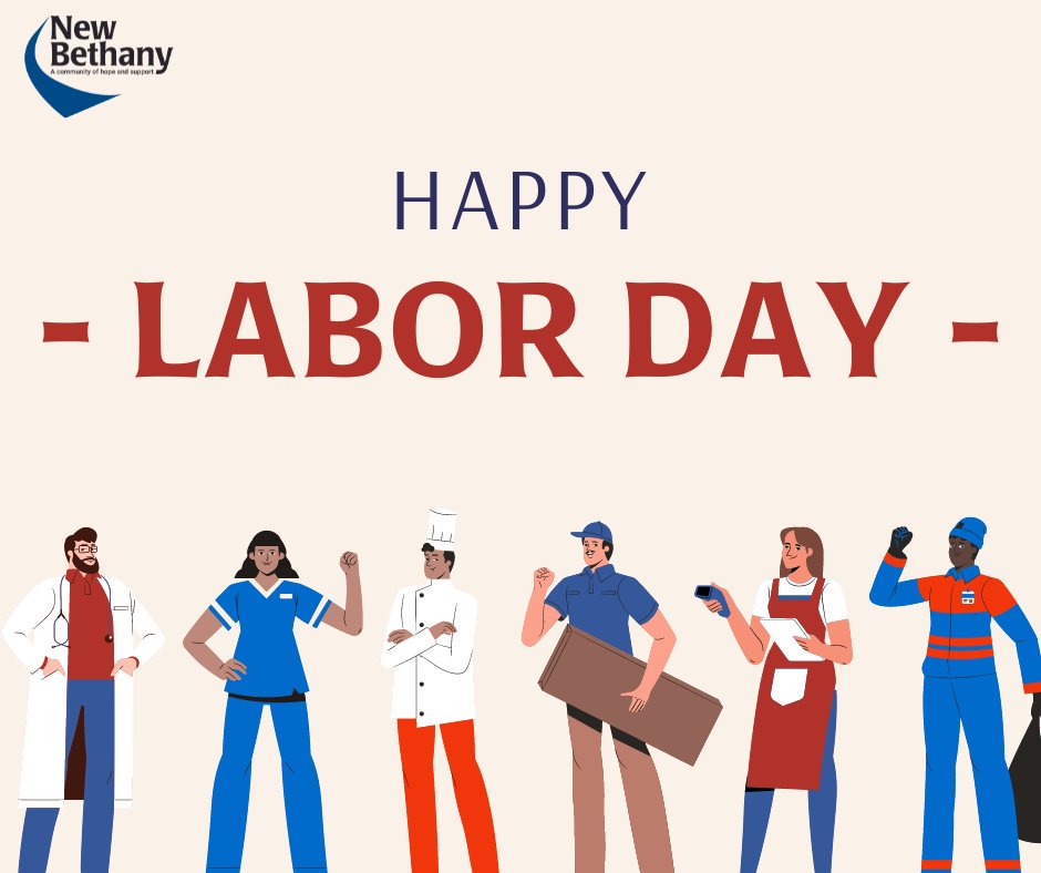 Happy Labor Day ✊⚒️🧰

Our offices will be closed today, but lunch at our Southside Drop-In Center will still be served at its regular time. #NewBethany