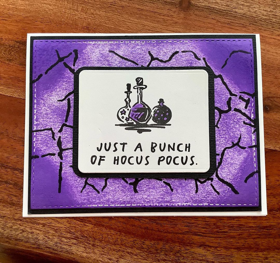 stampers_anon's tweet photo. Halloween card trio 🧡💚💜 NEW #timholtzstamps Halloween Sketchbook + layering stencil Fractured and #distressinks
✂️ #handmade by @muffintuck
#happyhalloween #crafts #DIY #mixedmedia #shopping #stampersanonymous #timholtzhalloween https://t.co/4DNCV9bP5t