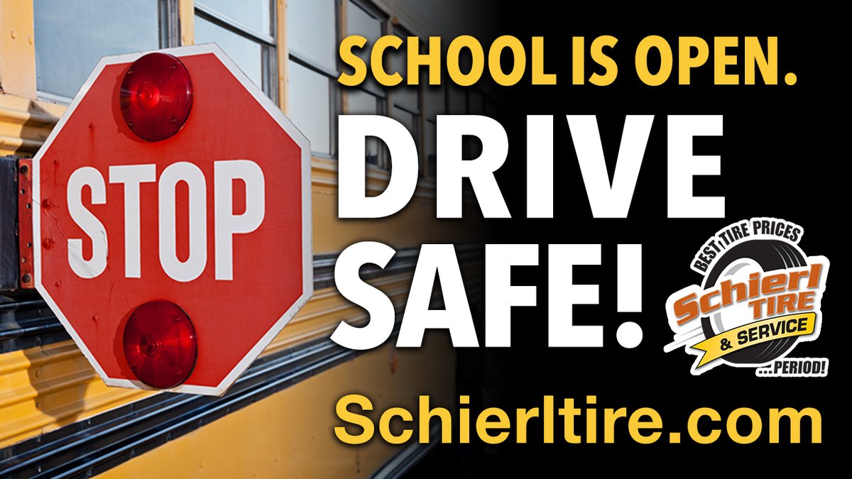 Whether you’re driving kids to school or a student driving yourself, be on the lookout for increased young pedestrian traffic, even if you’re not in a school zone!