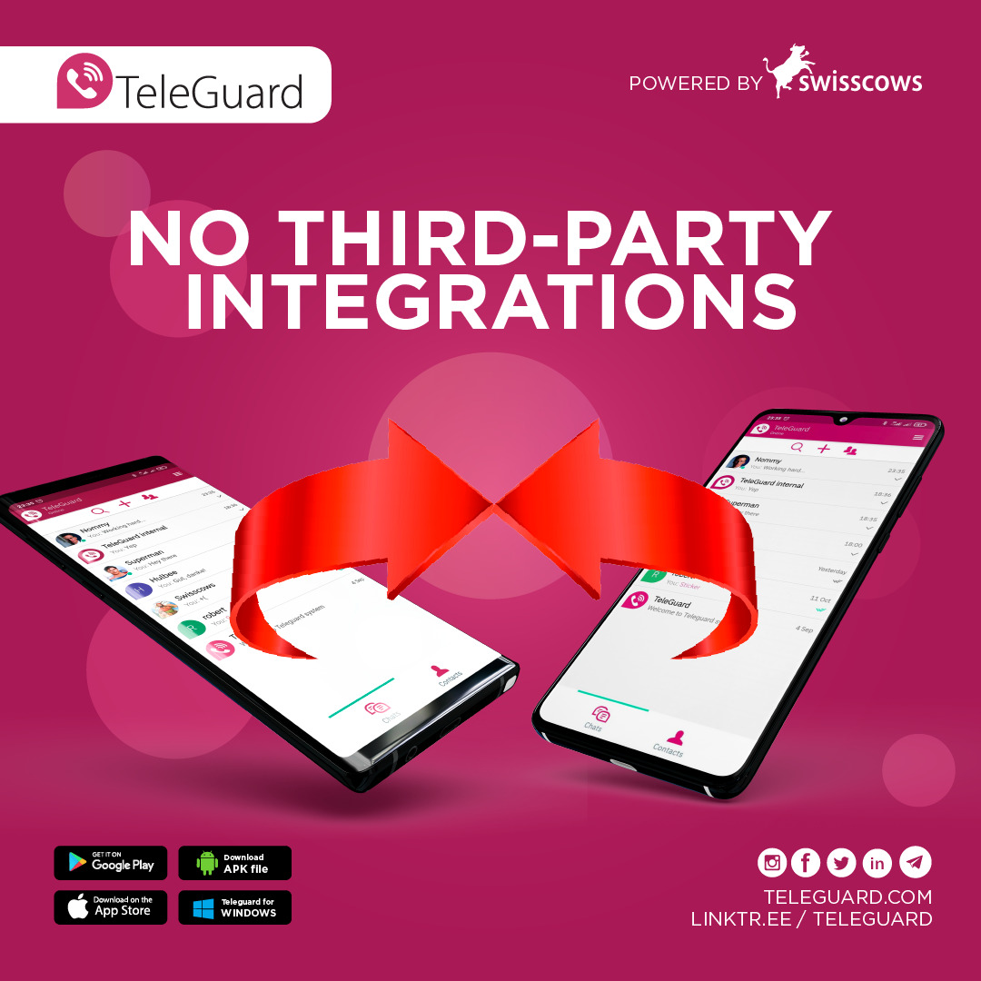 Teleguard_'s tweet photo. We keep it pure. No third-party integrations mean your data stays with you. Experience genuine privacy with #TeleGuard. Download from https://t.co/2bsULK43EA #PurePrivacy #TeleGuardAssurance #technology #security #dataProtection https://t.co/DtP3pFrZJK