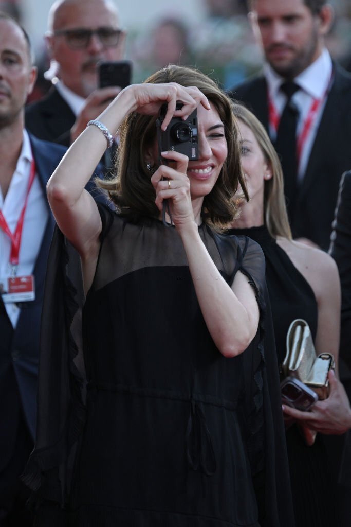 Sofia Coppola at the Venice Film Festival in 2003 and 2023