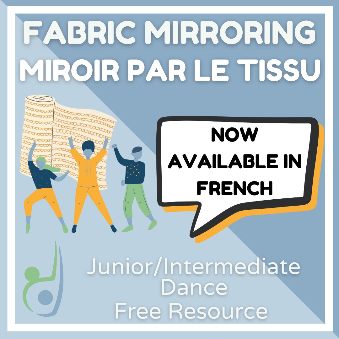dramadancecode's tweet image. Attention #FSLeducators! Please check out our website (code.on.ca) for more FREE and MEMBER-ONLY #dancedrama resources in FRENCH! This week we have some #juniorlevel resources. Happy planning!