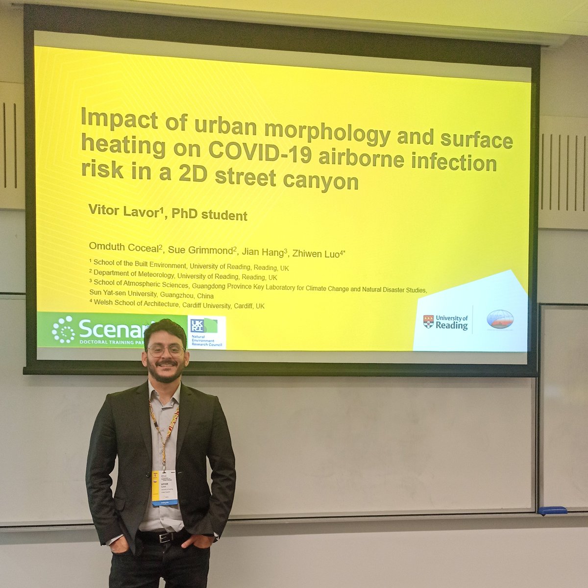 Vitor Lavor (@vitorlavor_) on Twitter photo Very happy to present the results of my recent paper last week on Infectious disease transmission and urban climate session <a href="/ICUC11Sydney/">11th International Conference on Urban Climate</a>.
link.springer.com/article/10.100…
Thanks, <a href="/SueGrimmond/">Sue Grimmond @BlueSky</a> and <a href="/vincent_luozw/">Zhiwen (Vincent) Luo</a> for your kind guidance, and <a href="/SCENARIO_DTP/">SCENARIO DTP</a> for the support. Very happy to present the results of my recent paper last week on Infectious disease transmission and urban climate session <a href="/ICUC11Sydney/">11th International Conference on Urban Climate</a>.
link.springer.com/article/10.100…
Thanks, <a href="/SueGrimmond/">Sue Grimmond @BlueSky</a> and <a href="/vincent_luozw/">Zhiwen (Vincent) Luo</a> for your kind guidance, and <a href="/SCENARIO_DTP/">SCENARIO DTP</a> for the support.