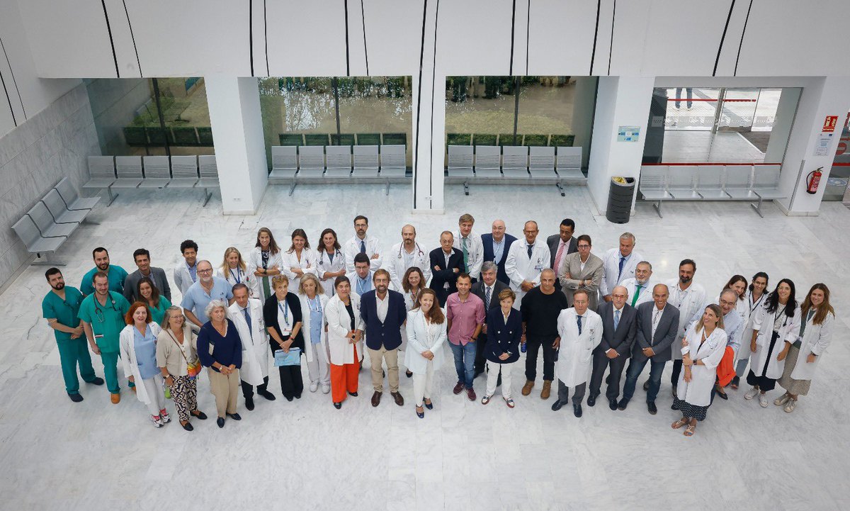 Otro día para el recuerdo en el #HospitalPuertadeHierro Hoy hemos celebrado el hito de haber alcanzado los 1.000 trasplantes pulmonares, 1.000 cardiacos y 1.000 hepáticos.