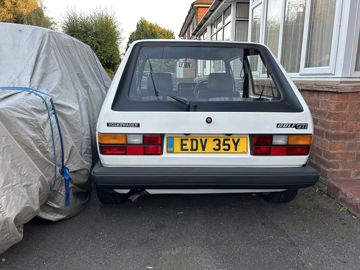 veedubhev's tweet image. Today I uncovered #Edy so he could see the light of day for a bit. Was nice to see him, poor neglected MK1 🙈 One fine day, soon, or maybe not that soon. So much to do. He’ll get there, won’t be another 10 year wait jobby, well I hope not 😅