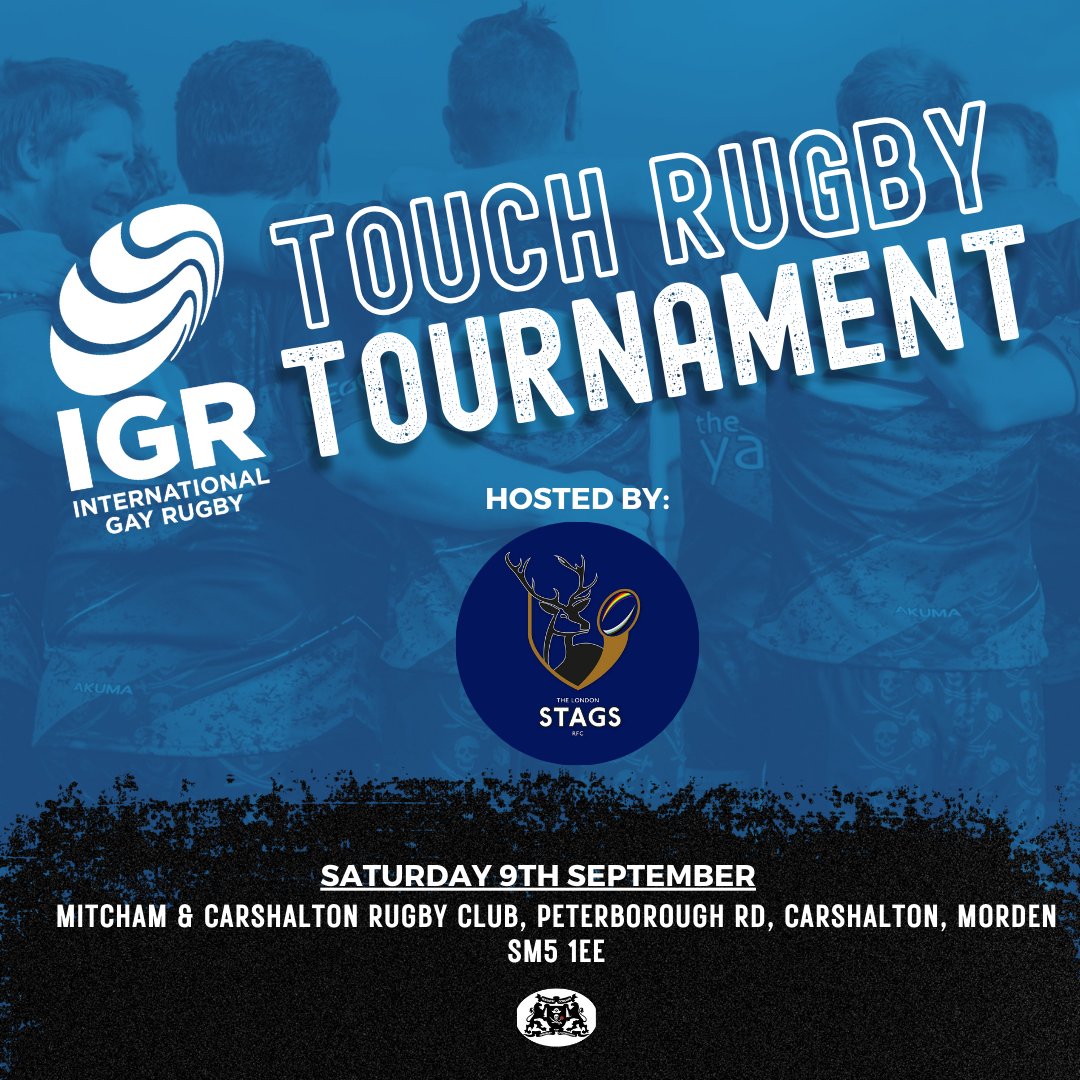 Coventry Corsairs RFC ππ³οΈβππ΄ββ οΈ (@covcorsairsrfc) on Twitter photo π£ Join us this Saturday as we finish our Summer of IGR Touch Rugby tournaments!
π Our last tournament will be hosted by the awesome <a href="/TheLondonStags/">TheLondonStagsRFC</a> at <a href="/MitchamRUFC/">Mitcham & Carshalton Rugby Club</a>.
π³οΈβπ We would love your support if you're in the area. Don't miss out! π£ Join us this Saturday as we finish our Summer of IGR Touch Rugby tournaments!
π Our last tournament will be hosted by the awesome <a href="/TheLondonStags/">TheLondonStagsRFC</a> at <a href="/MitchamRUFC/">Mitcham & Carshalton Rugby Club</a>.
π³οΈβπ We would love your support if you're in the area. Don't miss out!