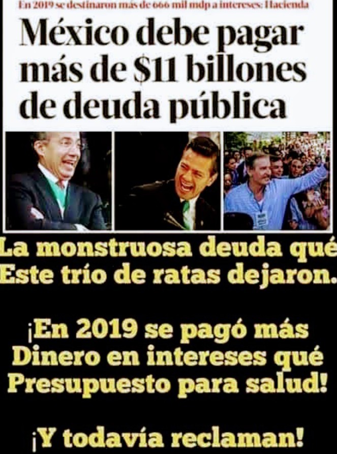 MediolaRoberta's tweet photo. @Melissa_Bely @Melissa_Bely
Los tontos q creen q la barda les dará gasolina y la Estela de Luz sirve para algo.
Los q les gusta q reparta el dinero del pueblo a vulgares rateros como Claudio X. 
Los q creen q la cloaca del PRI y el Cártel del PAN son dos cosas diferentes. https://t.co/ynCdu3Jtjq