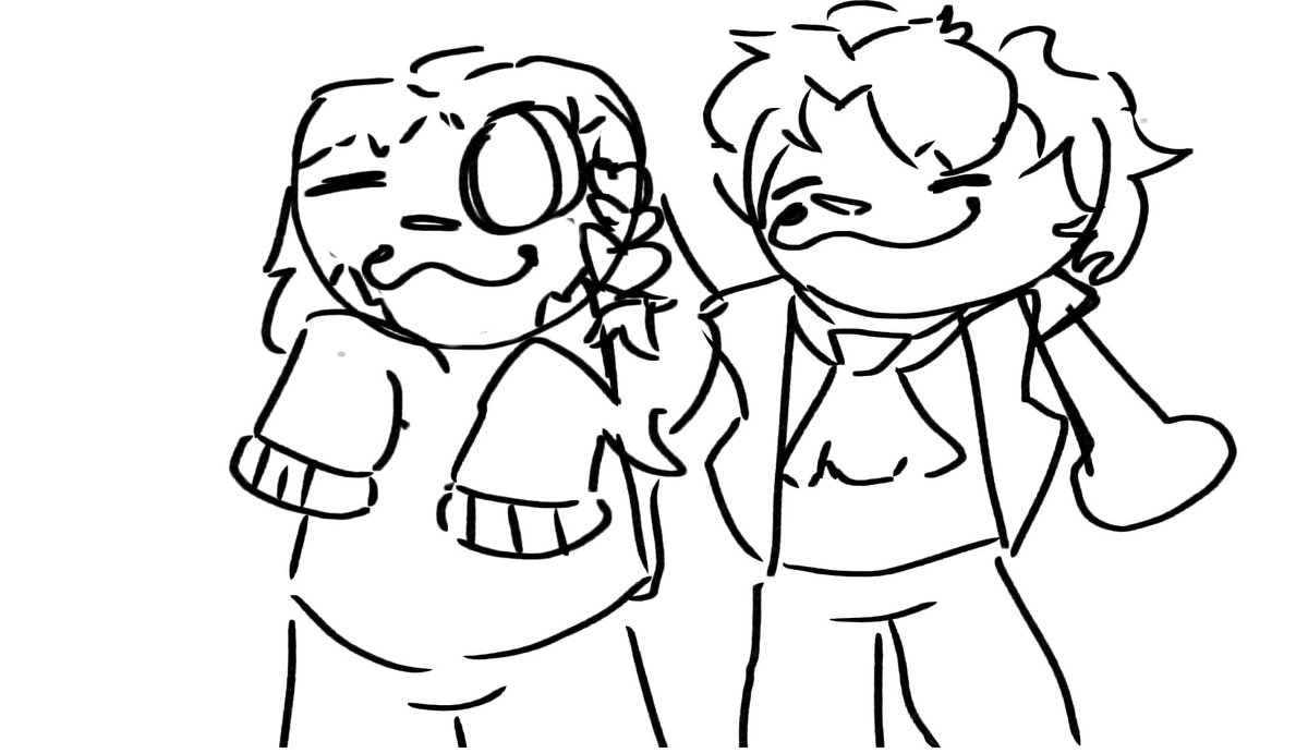 R3n_d0g's tweet photo. I did not know what to draw, so I did this with the two gay pirates 

#PiratesSMP https://t.co/6odHNiACAo