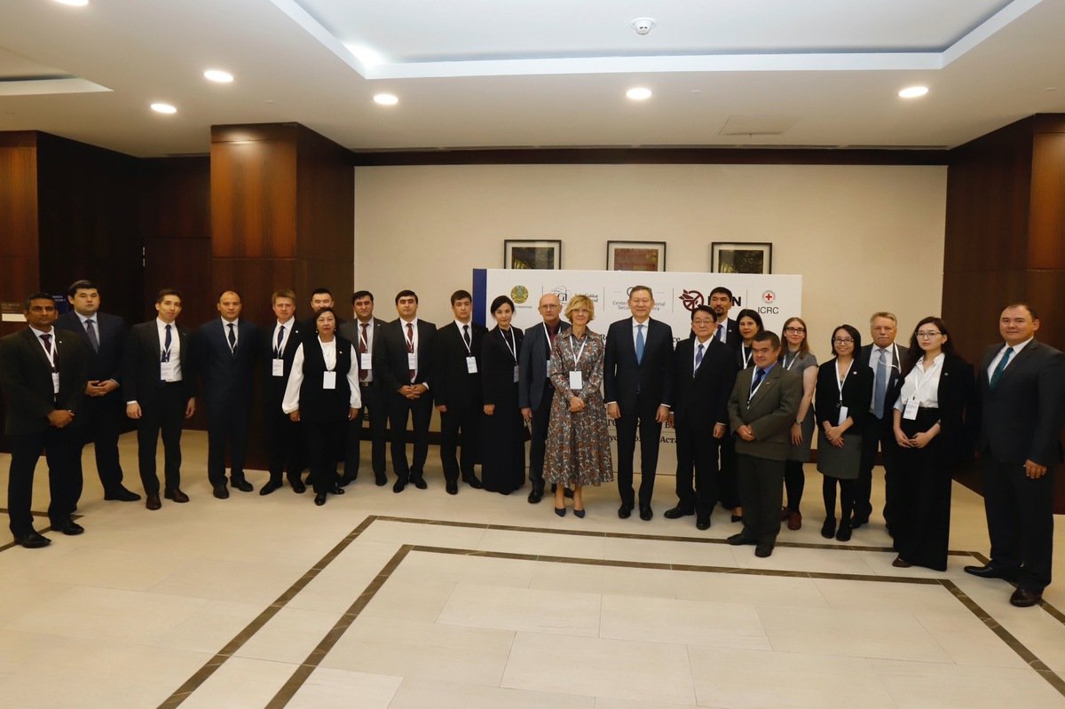 SGI_OUNA's tweet photo. 3/ Discussions covered themes such as the complementarity of the #CANWFZ and other int'l legal instruments like #TPNW, and the TPNW’s role in addressing victim assistance and environmental remediation. Anna Ikeda of SGI presented on the role of peace &amp; disarmament education. https://t.co/KqlFPwTM4y
